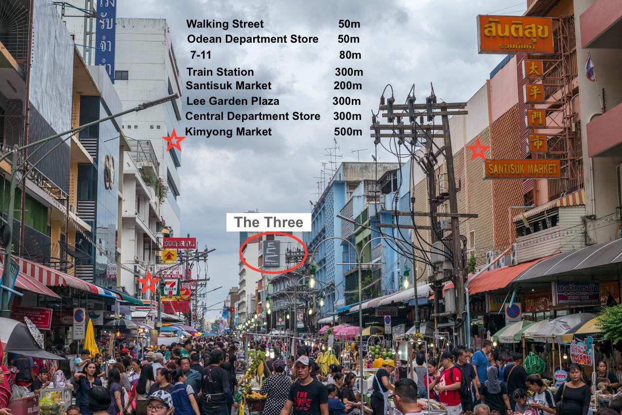 The Three Hat Yai Exterior photo